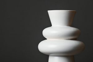 Florero Dakota Blanco