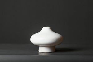 Florero Aria Bajo Blanco