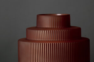 Florero Murcia Opaco Naranja